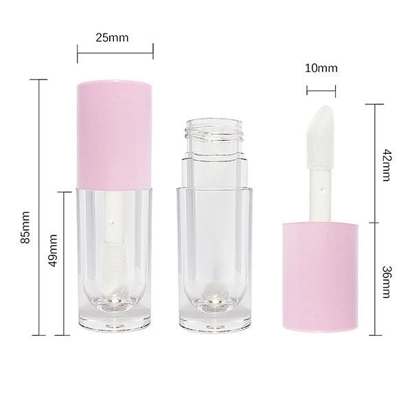 OEM ODM Ladies Face Makeup 6ml 7ml Empty Lipgloss Containers